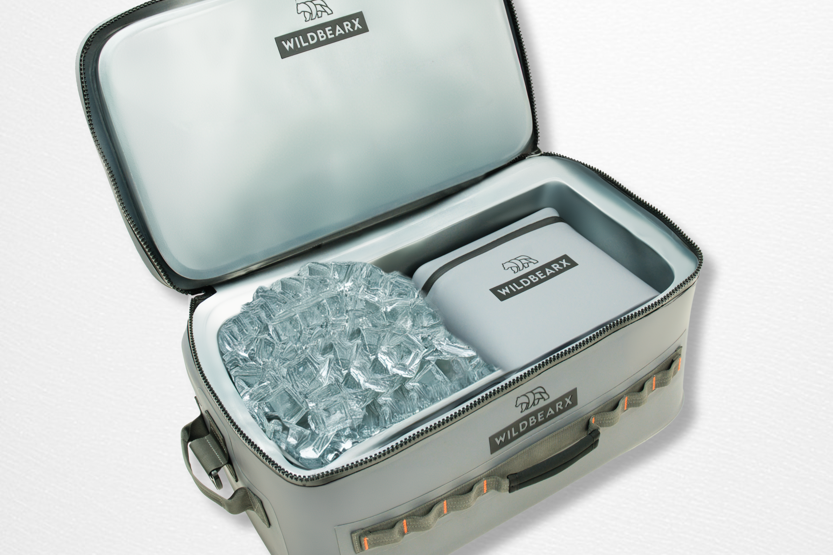 Open Cooler With Ice